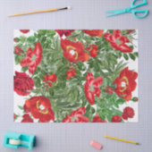 Botanisch Roos Peony Flowers Floral-weefselpapier Tissuepapier (Craft)