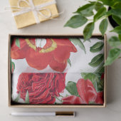 Botanisch Roos Peony Flowers Floral-weefselpapier Tissuepapier (Geschenk)