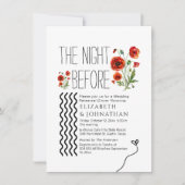 Botanisch script de nacht voor kaart (Voorkant)