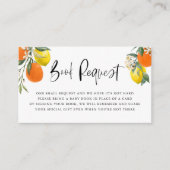 Botanisch Sinaasappel en Lemon Garland Boekaanvraa Informatiekaartje (Voorkant)