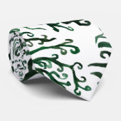 Botanisch Stropdas (Opgerold)