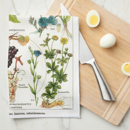 Botanisch Theedoek (Quarter Fold)