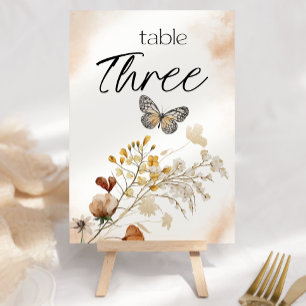Botanisch Tiny Floral Weddenschappen Kaart