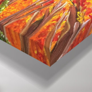 Botanisch veld - Om Canvas Schilderij Afdruk