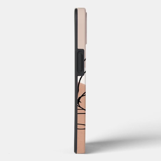 Botanische aardgesteente met naam Case-Mate iPhone case (Achterkant / Rechts)