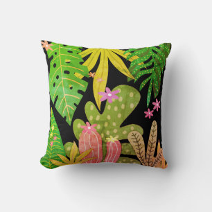 Botanische afdruk 3 kussen