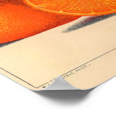 Botanische afdruk - Satsuma Poster (Hoek)