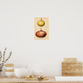  botanische afdrukken - Uien Poster (Keuken)