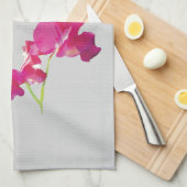 Botanische afdrukken van zoete peua theedoek (Quarter Fold)