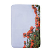 Botanische Afrikaanse Tulpboom Badmat (Voorkant Verticaal)