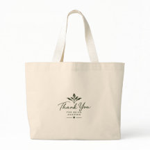 Botanische Bedankt Boodschappentas – Elegante Bloe