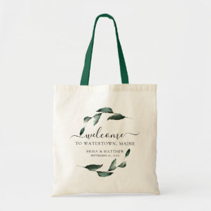 Botanische Bestemming Huwelijksbegroeting Tote Bag