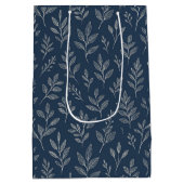 Botanische bladeren medium cadeauzakje (Achterkant)