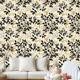 Botanische bladeren regenwoud natuur groen decor behang