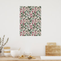 Botanische Bladeren Sage Blush Neutrale Wanddecora
