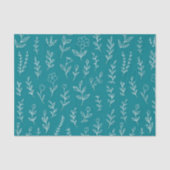 Botanische bladeren tissuepapier (Voorkant)