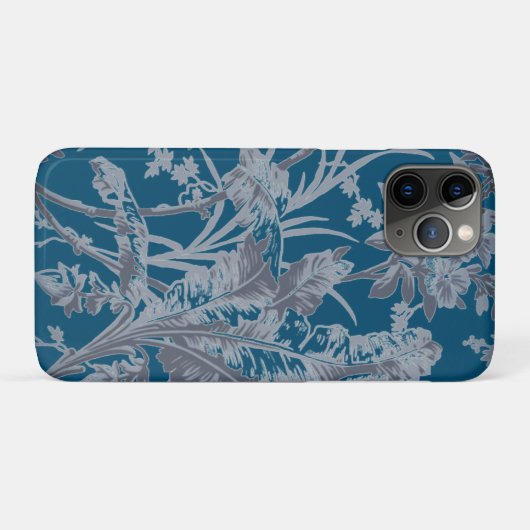 Botanische Blauwgroen Chinoiserie Hoesje-Mate iPho Case-Mate iPhone Case (Achterkant (horizontaal))