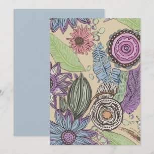 Botanische Bliss Bedankkaart