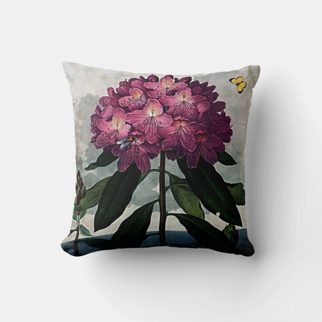 Botanische bloei van de roodendronussons kussen (Voorkant)