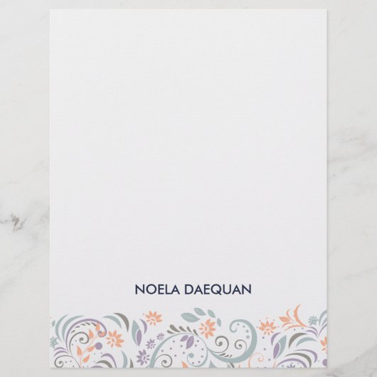 botanische bloem (Voorkant)