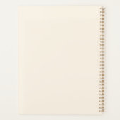  Botanische Bloem Bruiloft Planner (Achterkant)