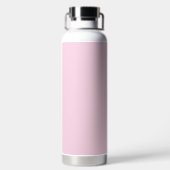 Botanische Bloem Girly Waterfles (Achterkant)