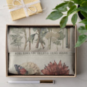 Botanische bloem illustraties op perkament nr. 5 tissuepapier (Geschenk)