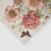 Botanische bloem illustraties op perkament nr. 7 tissuepapier (Detail)