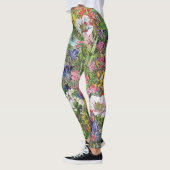 Botanische bloem Natuur Wilde bloem Leggings (Links)