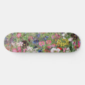Botanische bloem Natuur Wilde bloem Skateboard (Horizontaal)