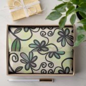 Botanische bloemblaadjes tissuepapier (Geschenk)