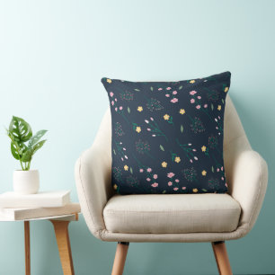 Botanische Bloemen Bloemen Patroon 20"x 20" Kussen