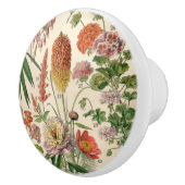   botanische bloemen keramische knop (Rechts)