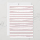 Botanische Bloemenboog 80e Verjaardagsfeest Kaart (Achterkant)