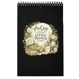Botanische Bloemige Cottagecore Inspirerende Vormg Kalender