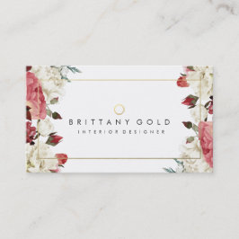 Botanische Blooms Visitekaartje voor interieurontw
