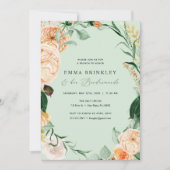 Botanische Boho Sage Bridesmaids Luncheon Brunch Kaart (Voorkant)