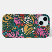 Botanische Boho Series Groen Case-Mate iPhone Case (Achterkant (horizontaal))