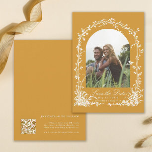 Botanische Boogtuin Trouwfoto Amber Save The Date