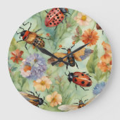 Botanische Bug Symfonie Grote Klok (Voorkant)