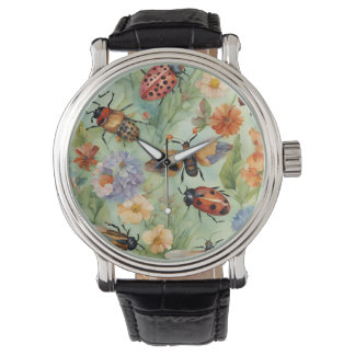 Botanische Bug Symfonie Horloge