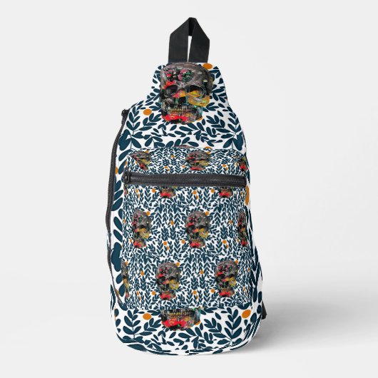 Botanische Canvas tas (Voorkant)