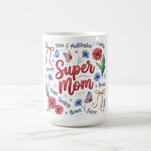 Botanische Coquette Moederdag/Super Moeder Koffiemok