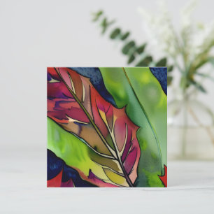 botanische Denken aan je vriendschap Kaart