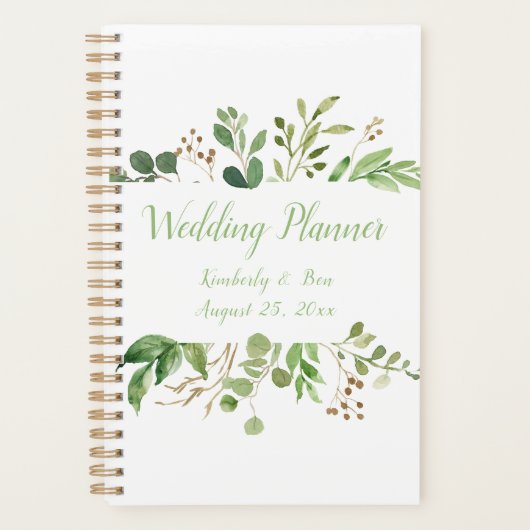 Botanische Dream Wedding Planner (Voorkant)