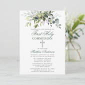 Botanische eerste gemeenschap Silver Sage Green Kaart (Staand voorkant)