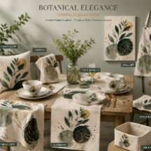 Botanische Elegantie Eettafelcollectie