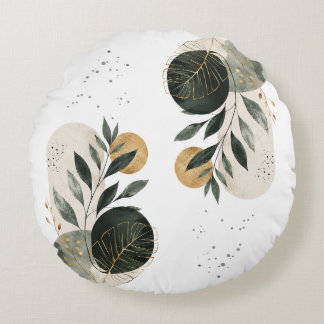 Botanische Elegantie Eettafelcollectie Rond Kussen