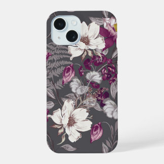 Botanische elegantie iPhone 15 hoesje