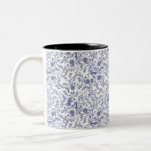 Botanische elegantie Witte Mok